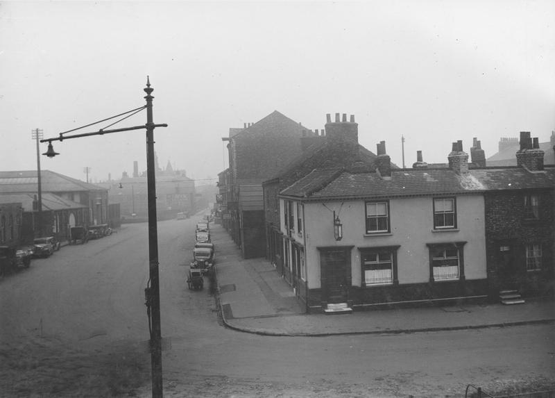 Fawcett Street looking towards Fishergate, c.1933.