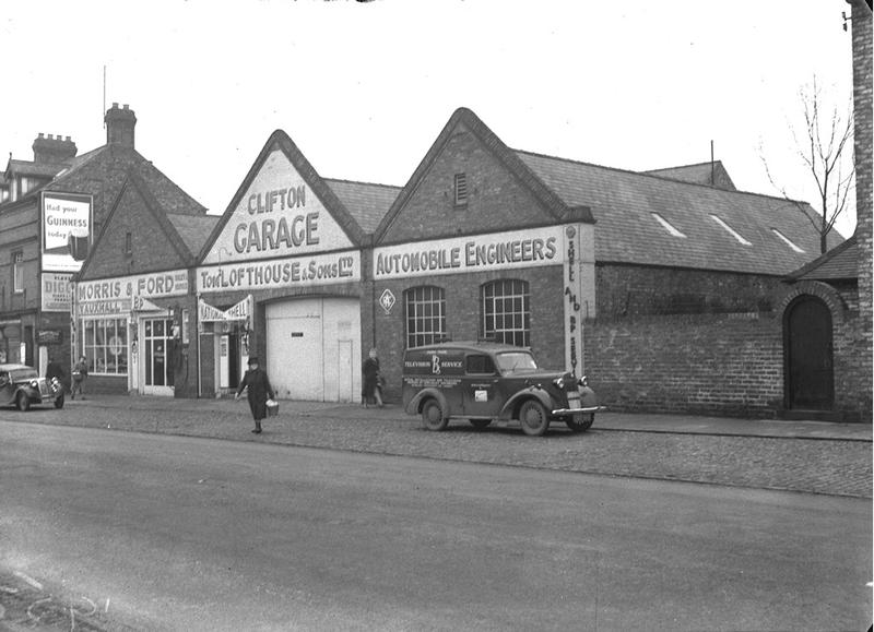 Clifton Garage, 1952.
