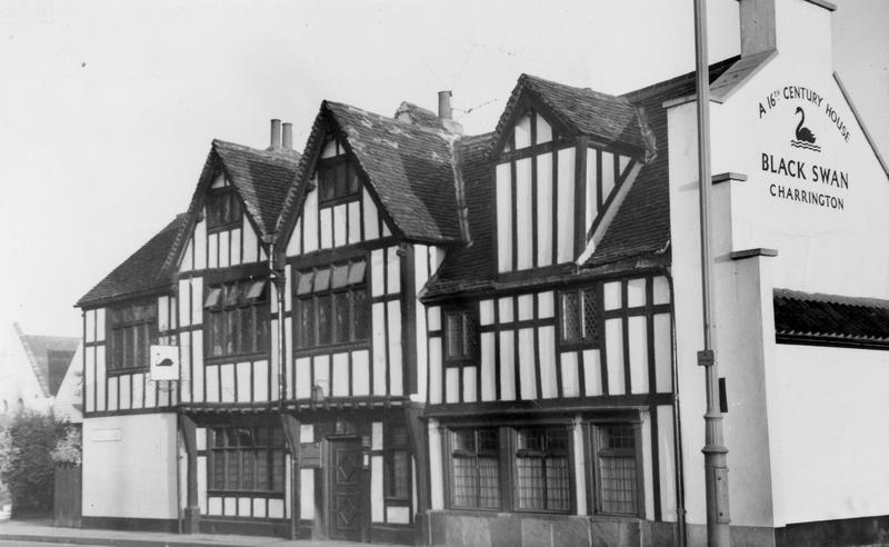 The Black Swan Inn on Peasholme Green, 1930s.