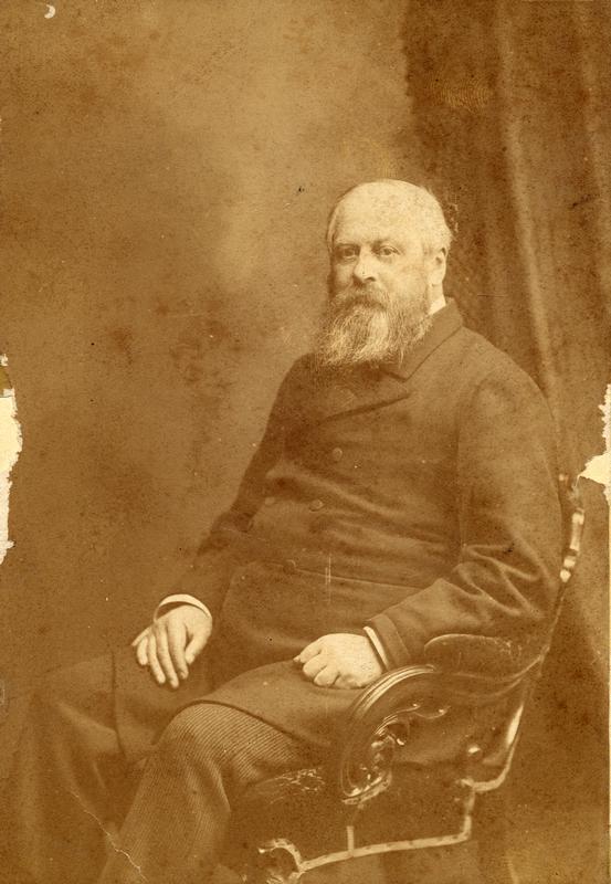 Studio portrait of Sir Joseph Terry, 1890s.
