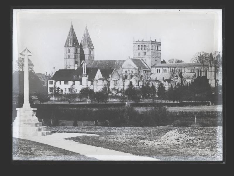 Southwell, showing the Minster, c.1900