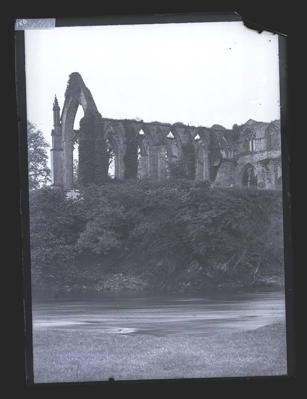 Section of a ruined religious building, c.1900