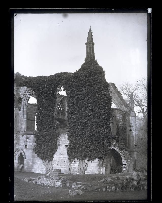Section of a ruined religious building, c.1900