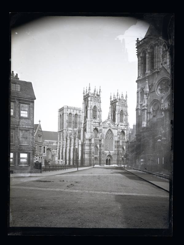 York Minster from Duncombe Place, c.1900