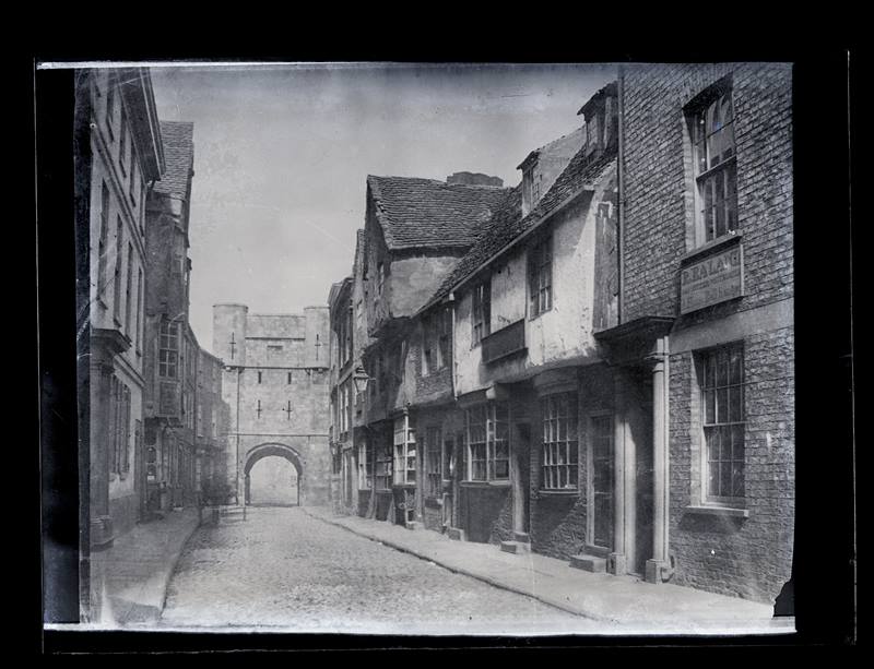 High Petergate and Bootham Bar, c.1880
