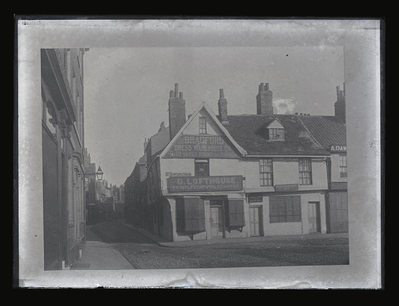 Premises of D Lofthouse, Jubbergate, c.1900